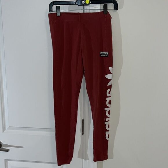 Stretch adidas tech fit track yoga crop leg running jogging pant S (10 UK) - Picture 1 of 5